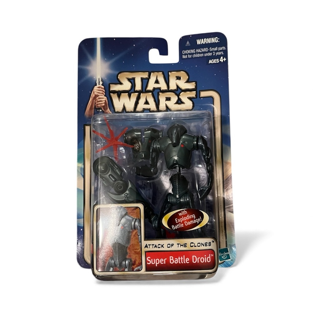 NEW Star Wars Saga Attack of the Clones Super Battle Droid‎